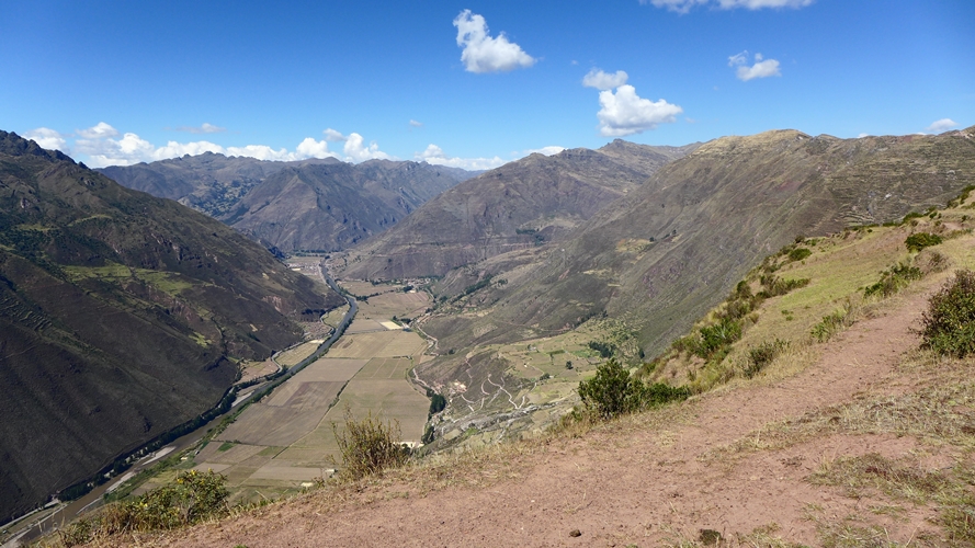 Panorama sur la Vallée Sacrée