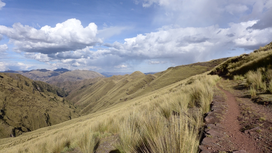 Chemin sur les hauteurs