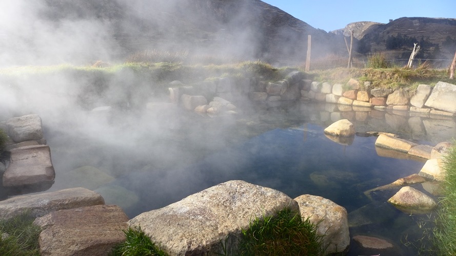 Bain de l'Inca (source chaude)