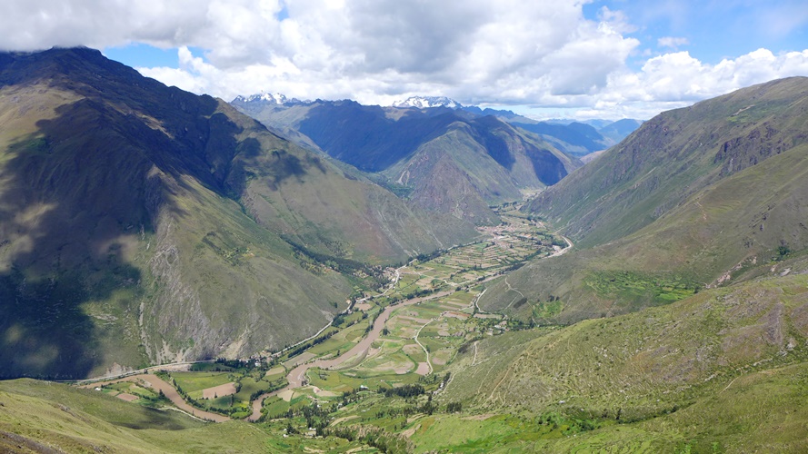 Panorama sur Ollantaytambo