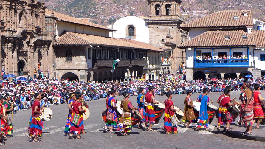 Inti Raymi à la Plaza de Armas