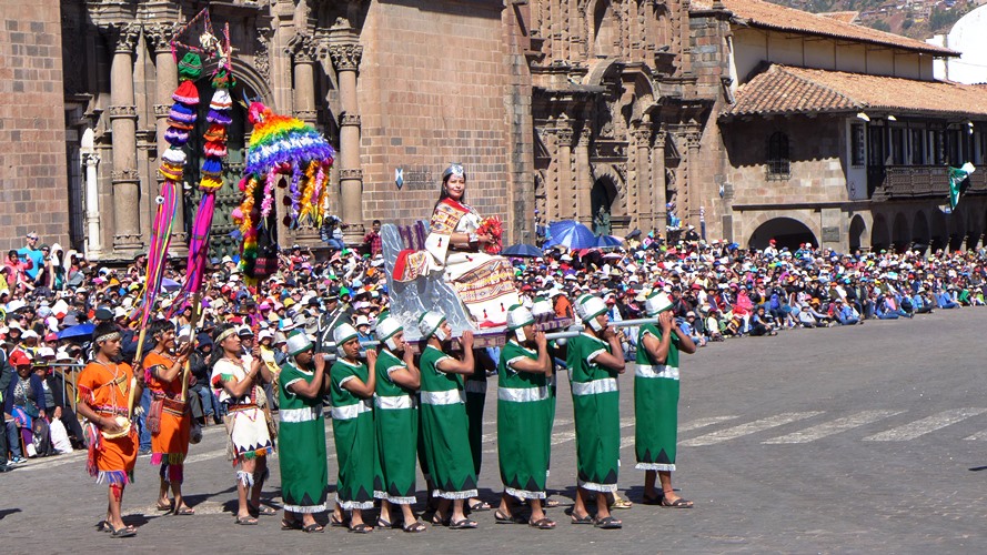 Inti Raymi à la Plaza de Armas