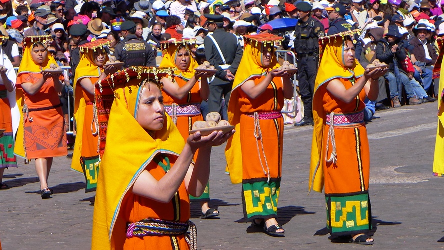 Inti Raymi à la Plaza de Armas