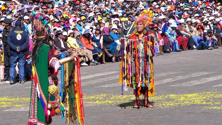 Inti Raymi à la Plaza de Armas