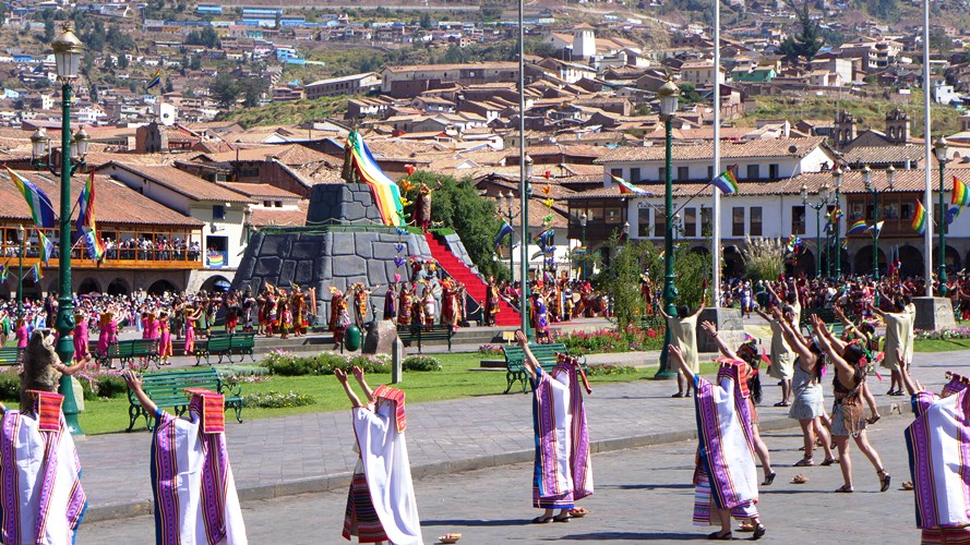 Inti Raymi à la Plaza de Armas