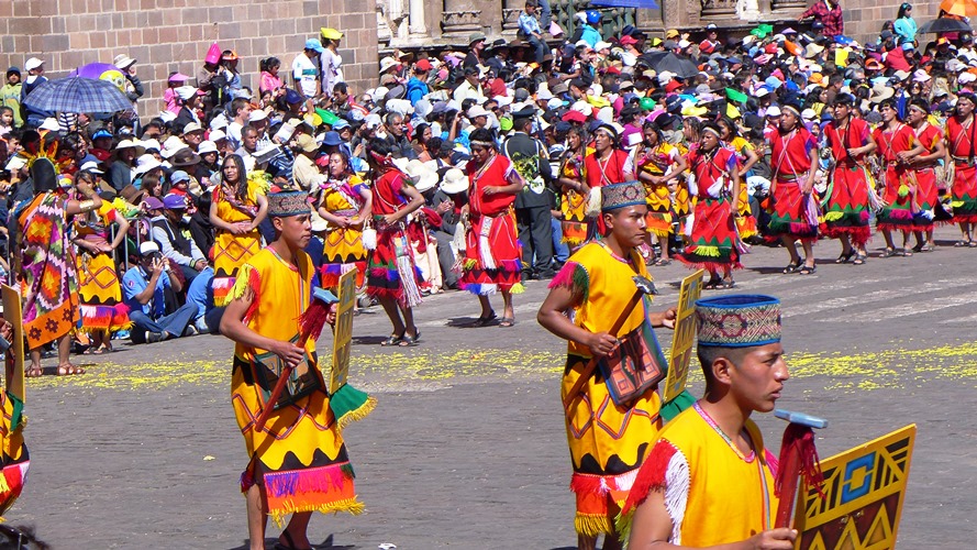 Inti Raymi à la Plaza de Armas