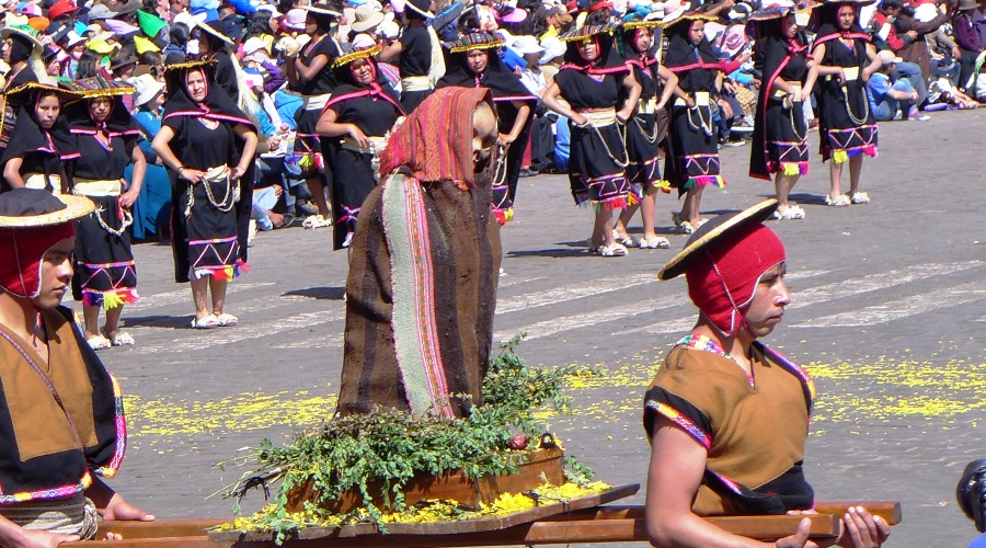 Inti Raymi à la Plaza de Armas