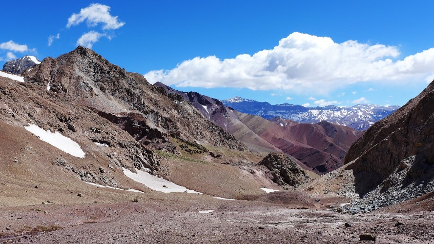 Panorama depuis le col Portezuelo Serrata