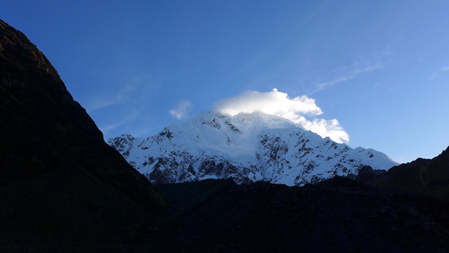 Nevado Salcantay au petit matin